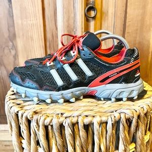 Adidas Kanadia TR Black Red Trail Running Shoes Size 7